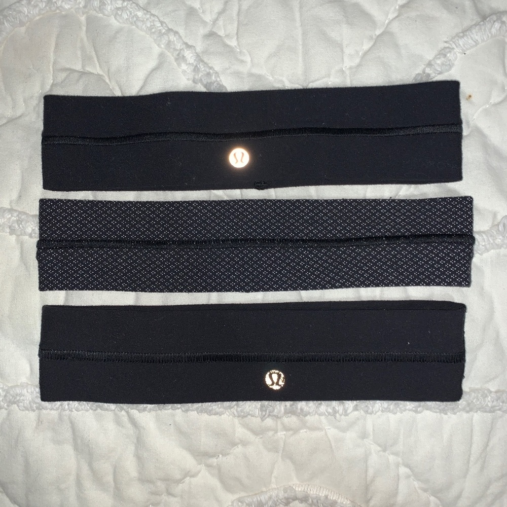 3 Lululemon headbands